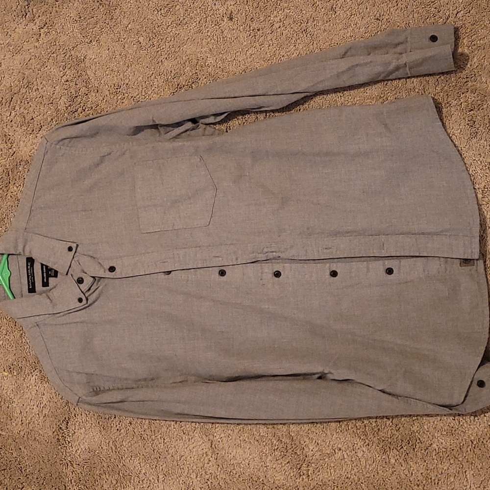 Banana Republic Luxe Flannel untucked Slim Fit, Medium